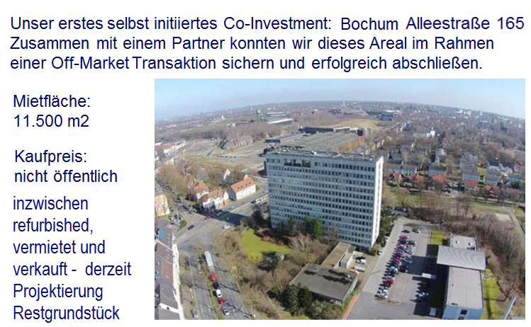 vermietete Gewerbeimmobilien erfolgreich verkaufen Beispiel Bochum